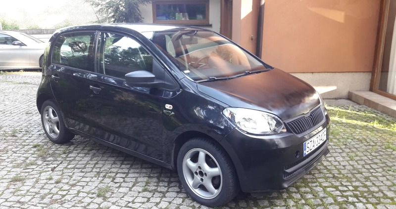 Skoda Citigo cena 13900 przebieg: 236000, rok produkcji 2016 z Mszana Dolna małe 121